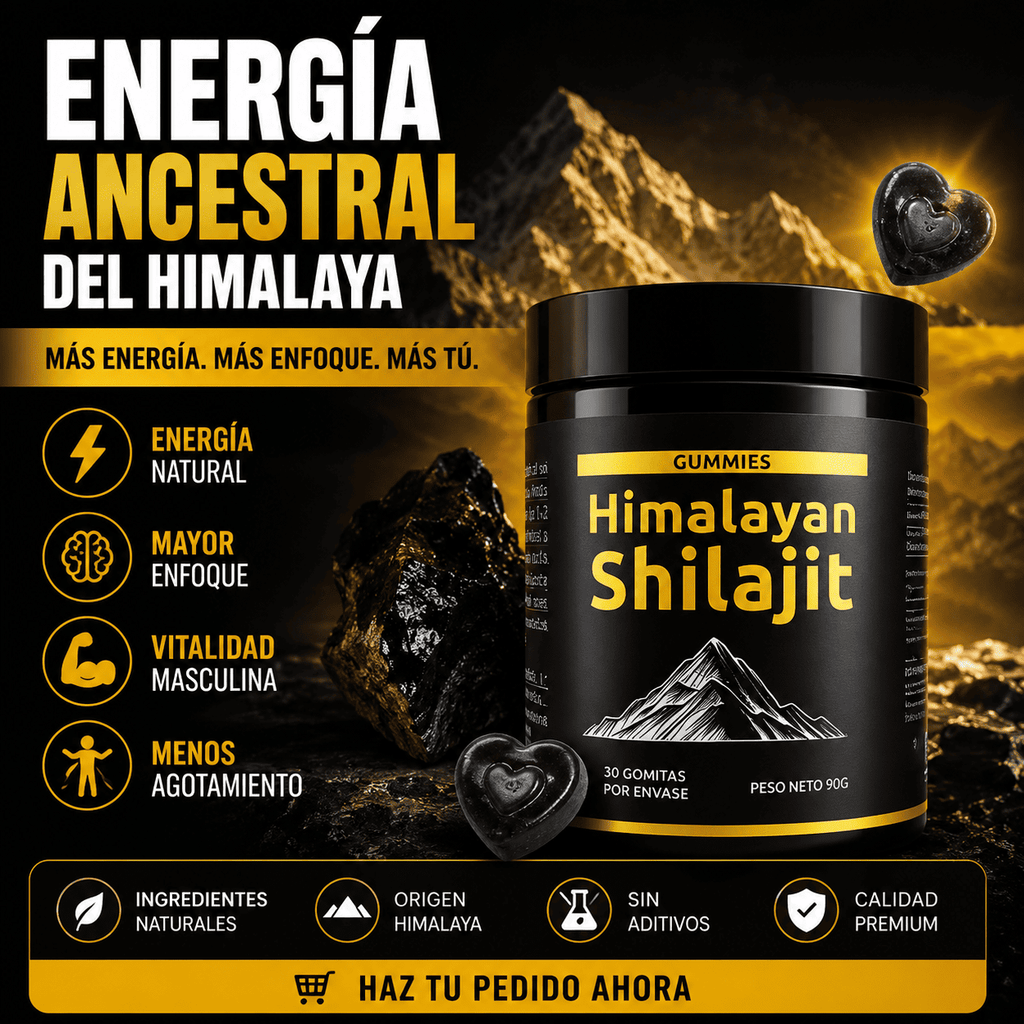 Shilajit Vital Gummies - Energía Ancestral en Cada Bocado - Envío gratis